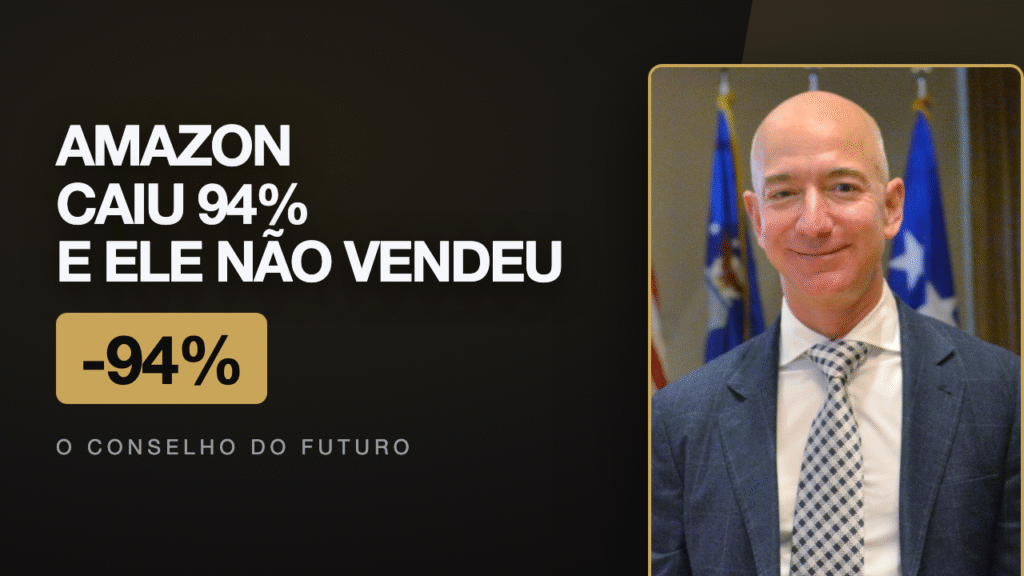 Amazon em 2001: como Jeff Bezos salvou a empresa que caiu 94% na bolsa